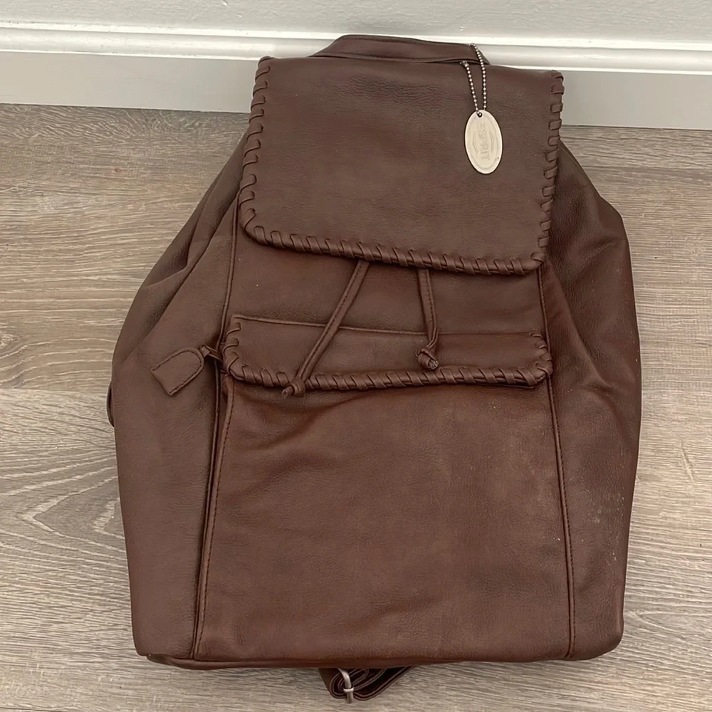 Brown Backpack